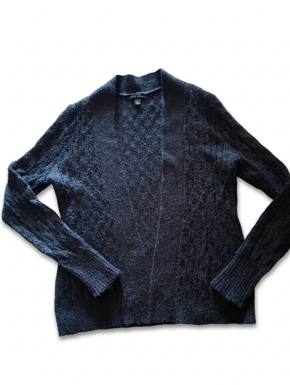 Banana Republic Mohair Wool Shimmer Cardigan L (Fits like M) Slim"